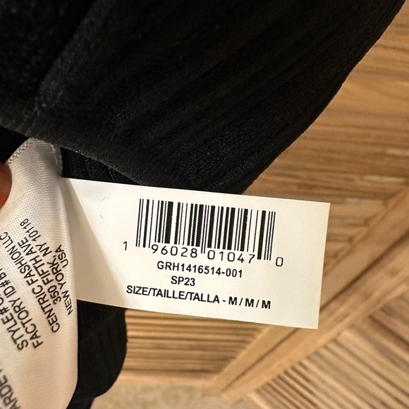 HERVE LEGER Cutout Ring-Embellished Black Bandage Bodysuit Size M - Picture 14 of 14